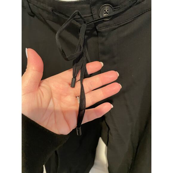 VINCE black drawstring pants size Medium - Picture 3 of 5